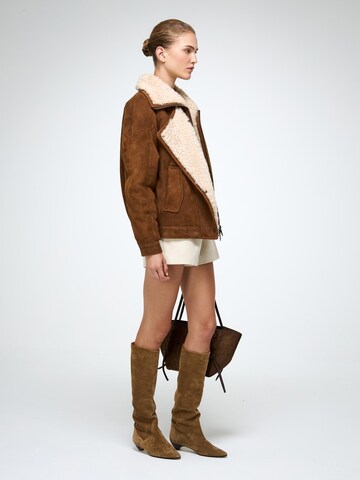 V S P Winterjacke 'Sandie' in Braun