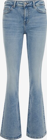 WE Fashion Flared Jeans in Blue: front