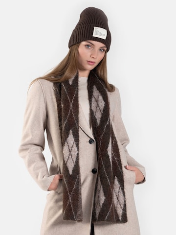 SAMAYA Beanie 'Smyle' in Grün: Vorderseite
