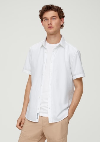 Regular fit Camicia di s.Oliver in bianco: frontale