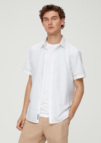s.Oliver Regular fit Overhemd in Wit: voorkant