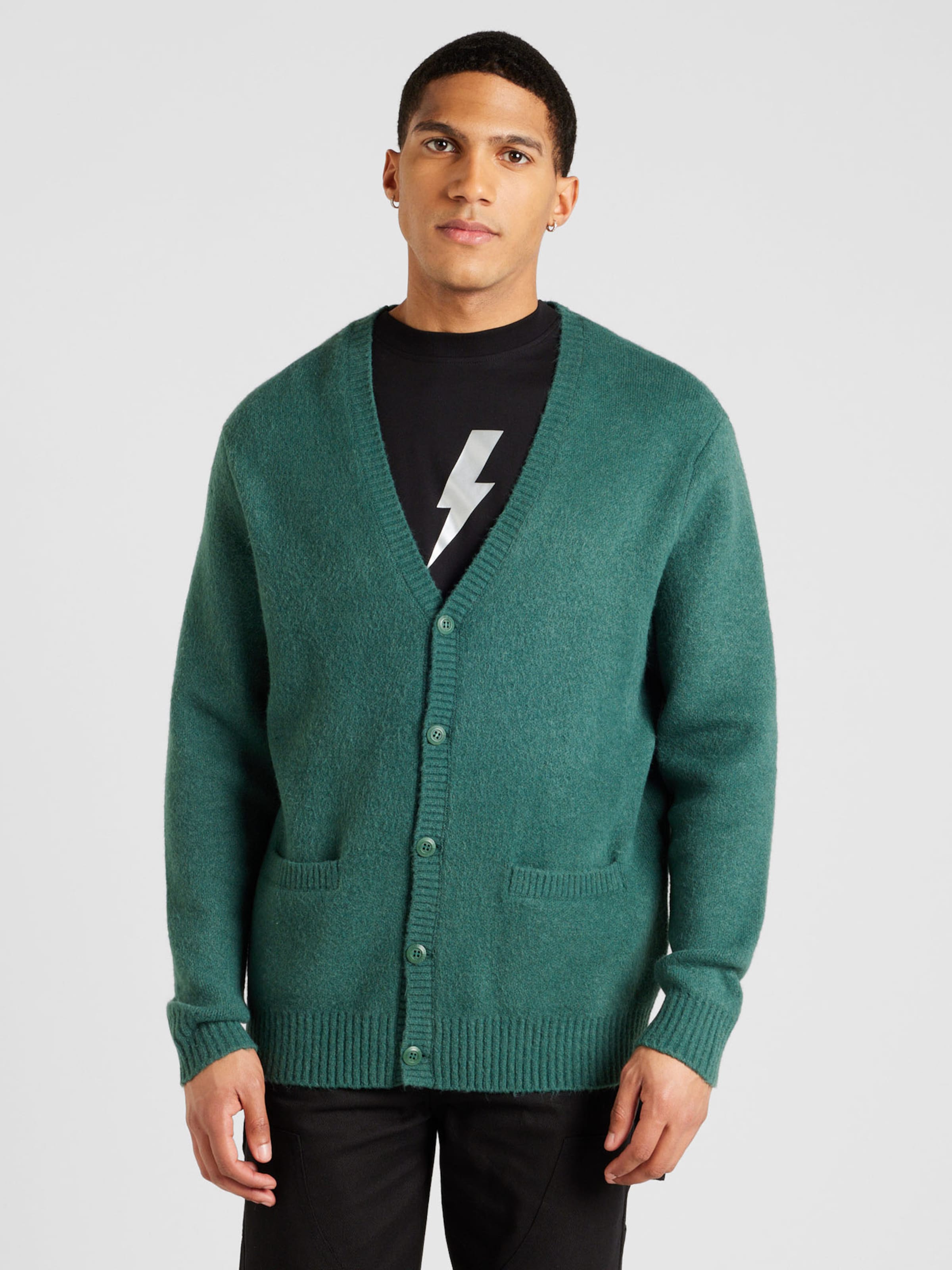 Dark teal cardigan 2025