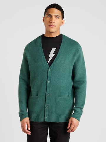 VANS Cardigan 'HAVENWOOD' i grøn: forside