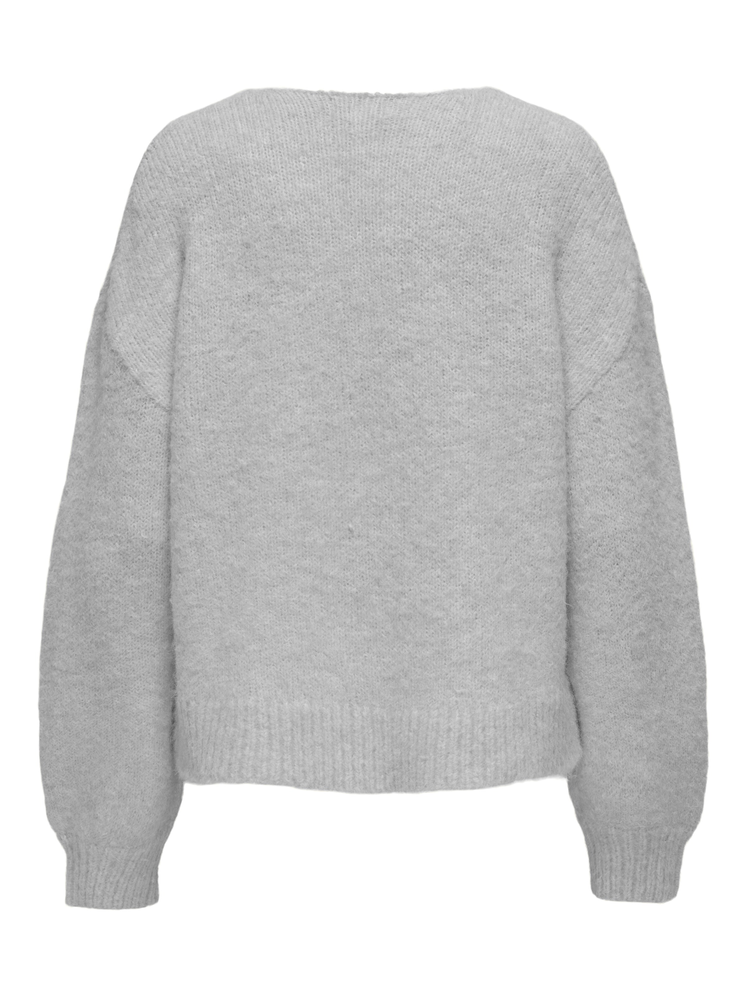 ONLY Strickjacke in Grau