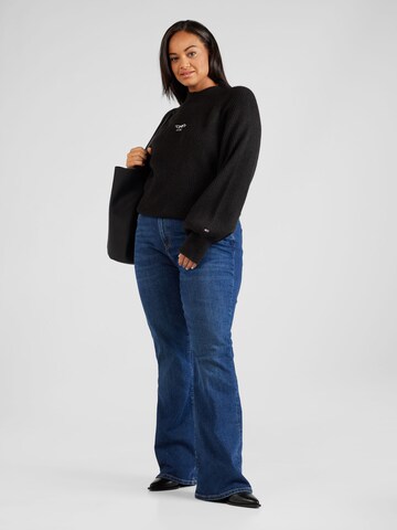 Bootcut Jeans di Tommy Hilfiger Curve in blu