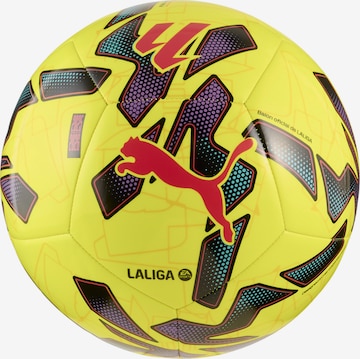 PUMA Ball 'Orbita LaLiga 1' in Gelb: Vorderseite