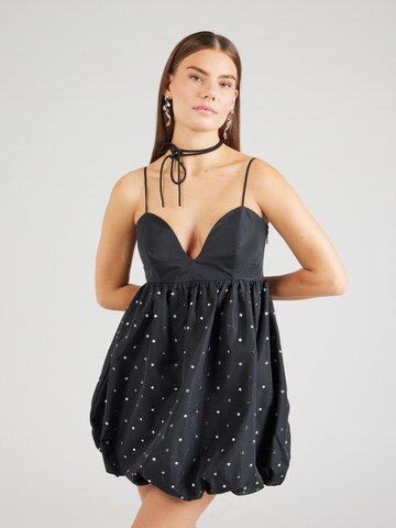 PINKO - Vestido de cocktail 'BELFORT' em preto: frente