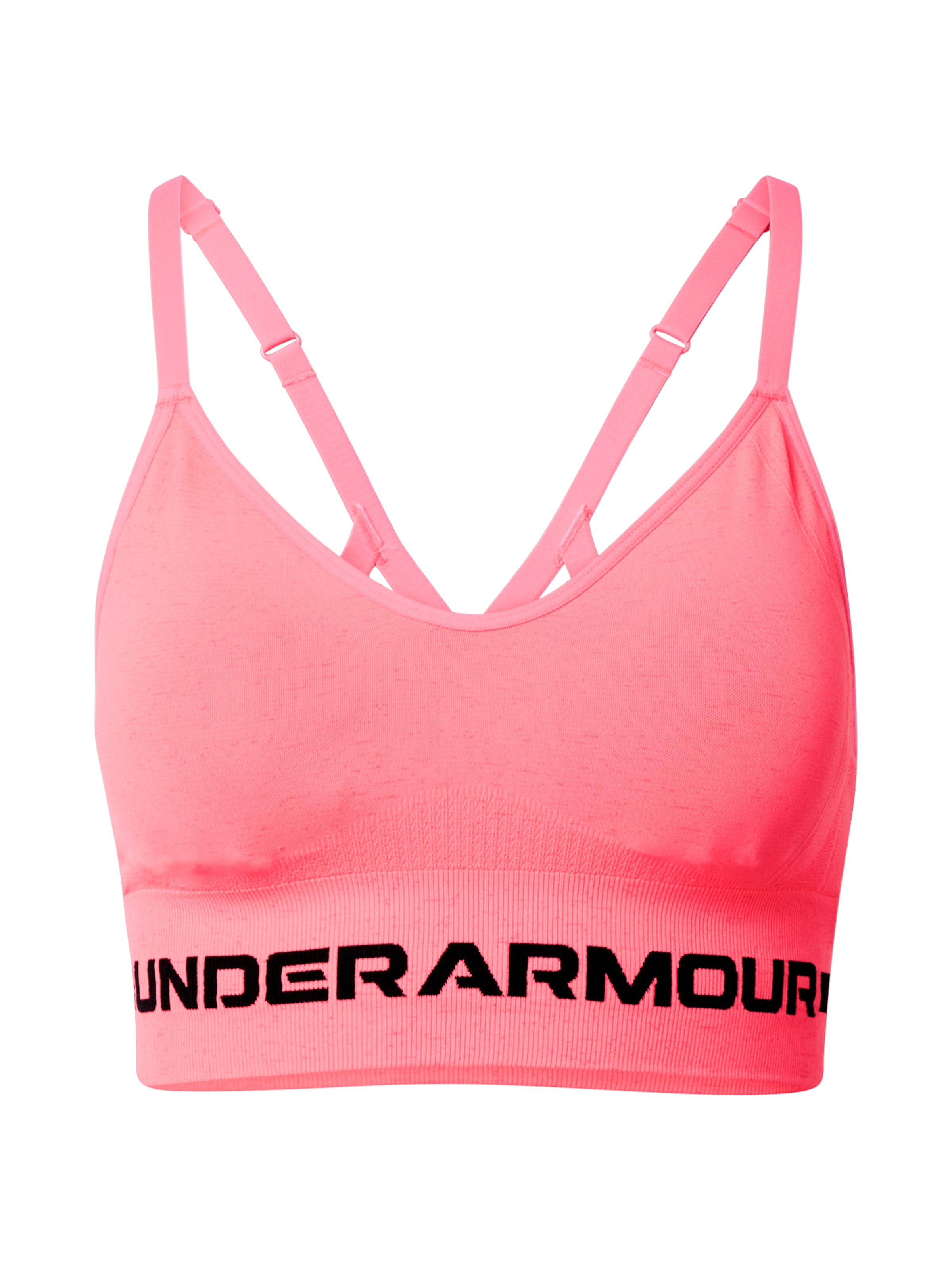 under armour sports bra pink