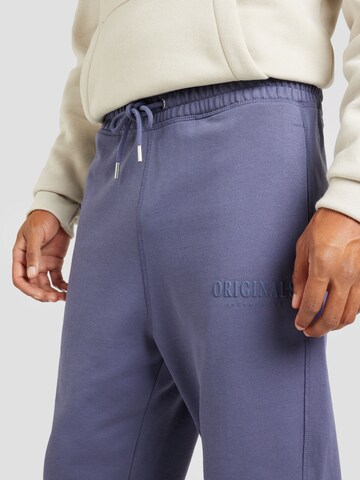 JACK & JONES - Tapered Pantalón 'JPSTKANE JJFREDERIKSBERG' en azul