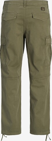 Loosefit Pantalon cargo 'Karl Harlow' JACK & JONES en vert