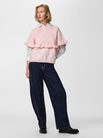 Pullover 'PCBEI' di PIECES in rosa