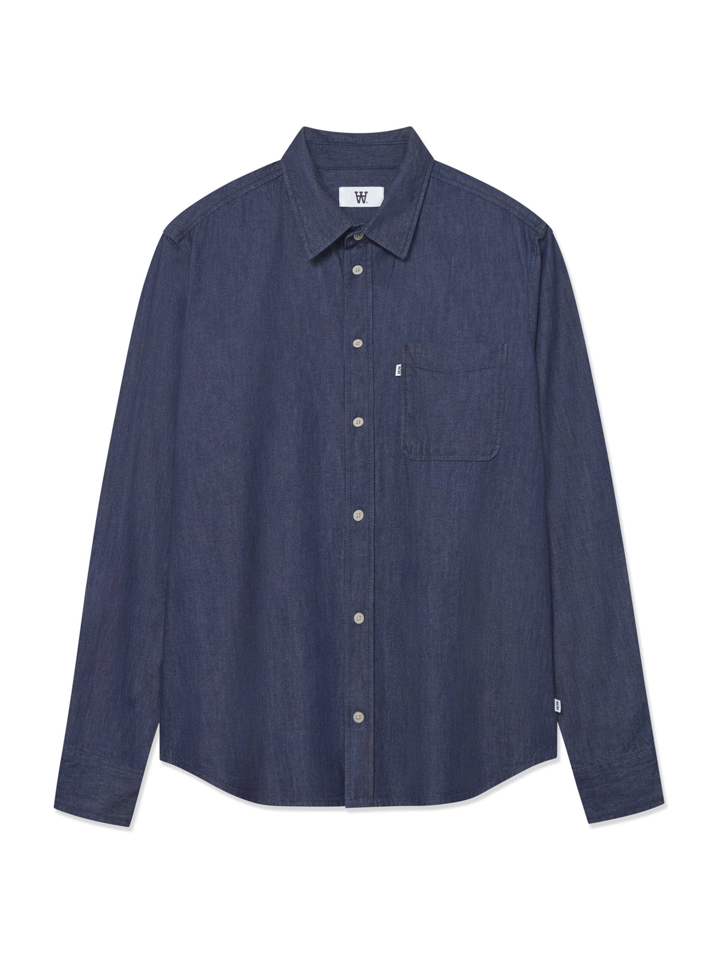 Regular fit Camicia 'Adrian' di WOOD WOOD in blu: frontale