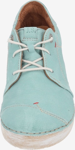 JOSEF SEIBEL Lace-Up Shoes 'Fergey' in Green