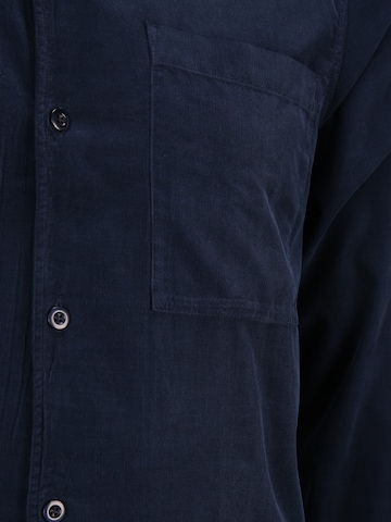 NN07 Regular fit Button Up Shirt 'Julio' in Blue