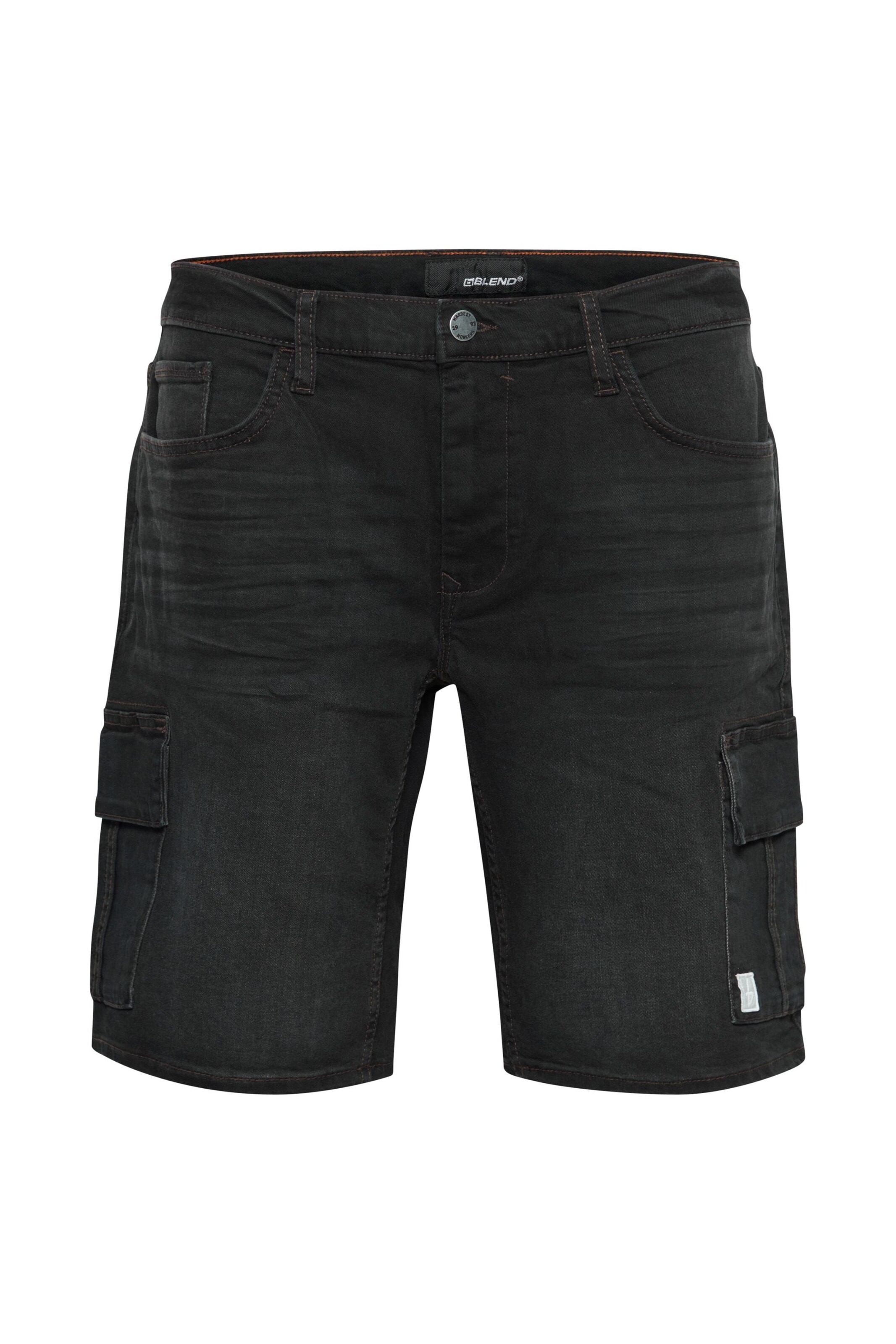 regular Jeans cargo di BLEND in nero: frontale