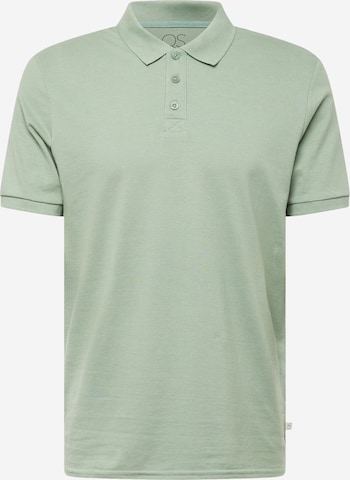 T-Shirt QS en vert : devant