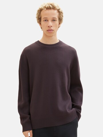 TOM TAILOR DENIM - Pullover em cinzento: frente