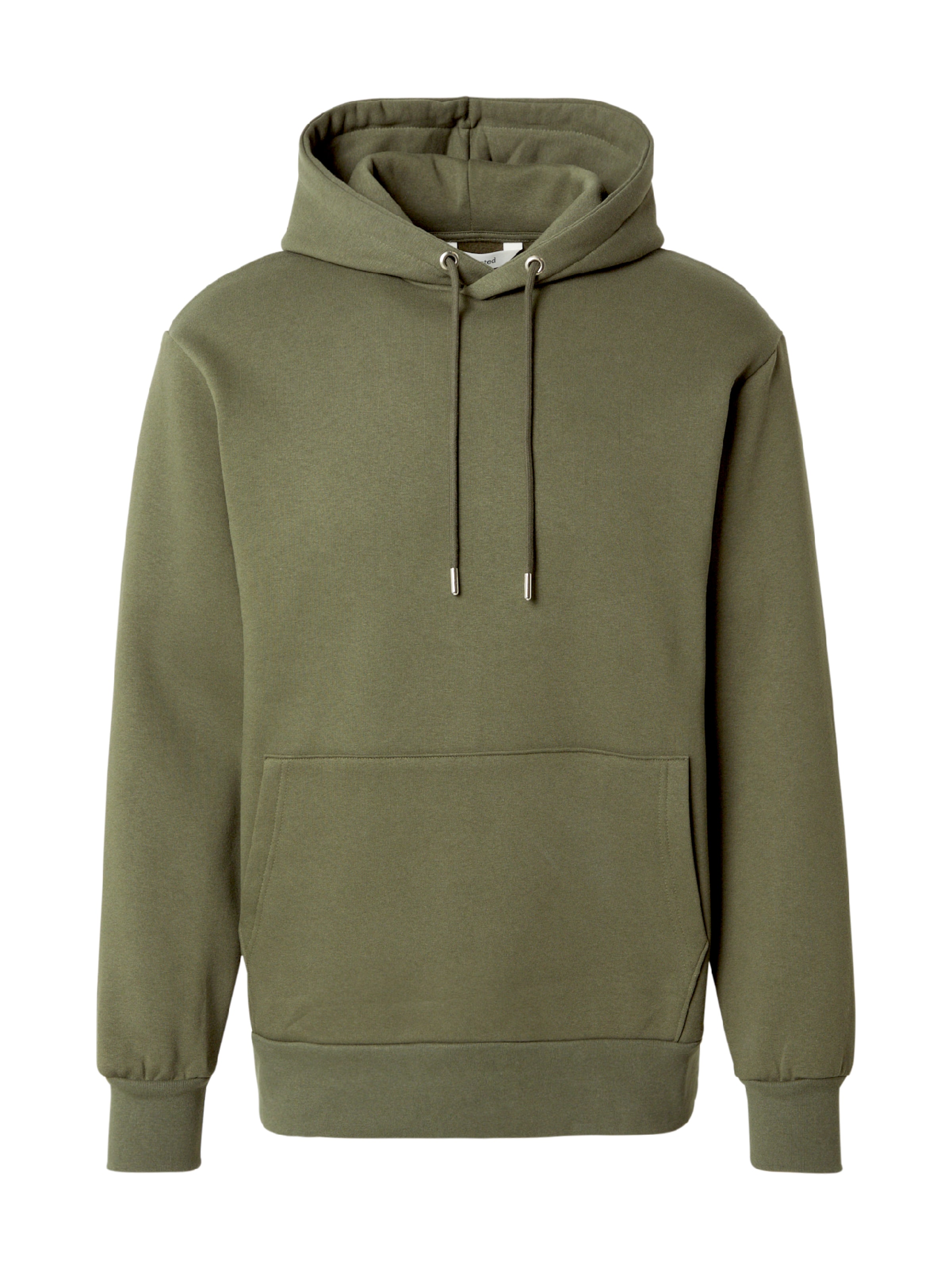 SELECTED Sweatshirt 'SLHDAN' in Green: front