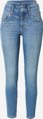 TOM TAILOR DENIM Skinny Jeans 'Janna' i blå: framsida
