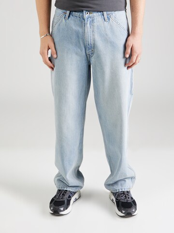 LEVI'S ® Loosefit Jeans 'SILVERTAB' in Blauw: voorkant