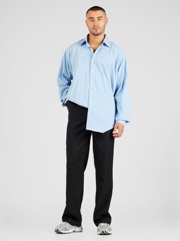 TOPMAN Comfort Fit Hemd in Blau