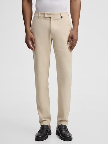 STRELLSON Regular Chino trousers 'Code' in Beige: front