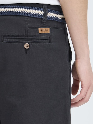 INDICODE JEANS Regular Chino 'Mews' in Zwart