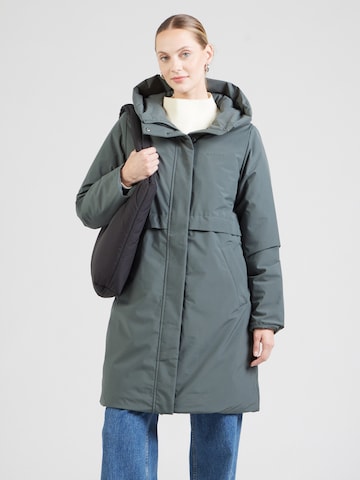 Parka de iarnă de la mazine pe verde: față