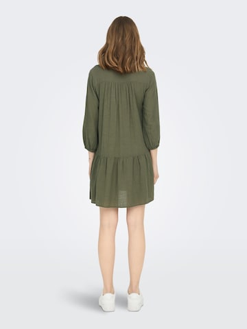 ONLY Shirt Dress 'VINNIE' in Green