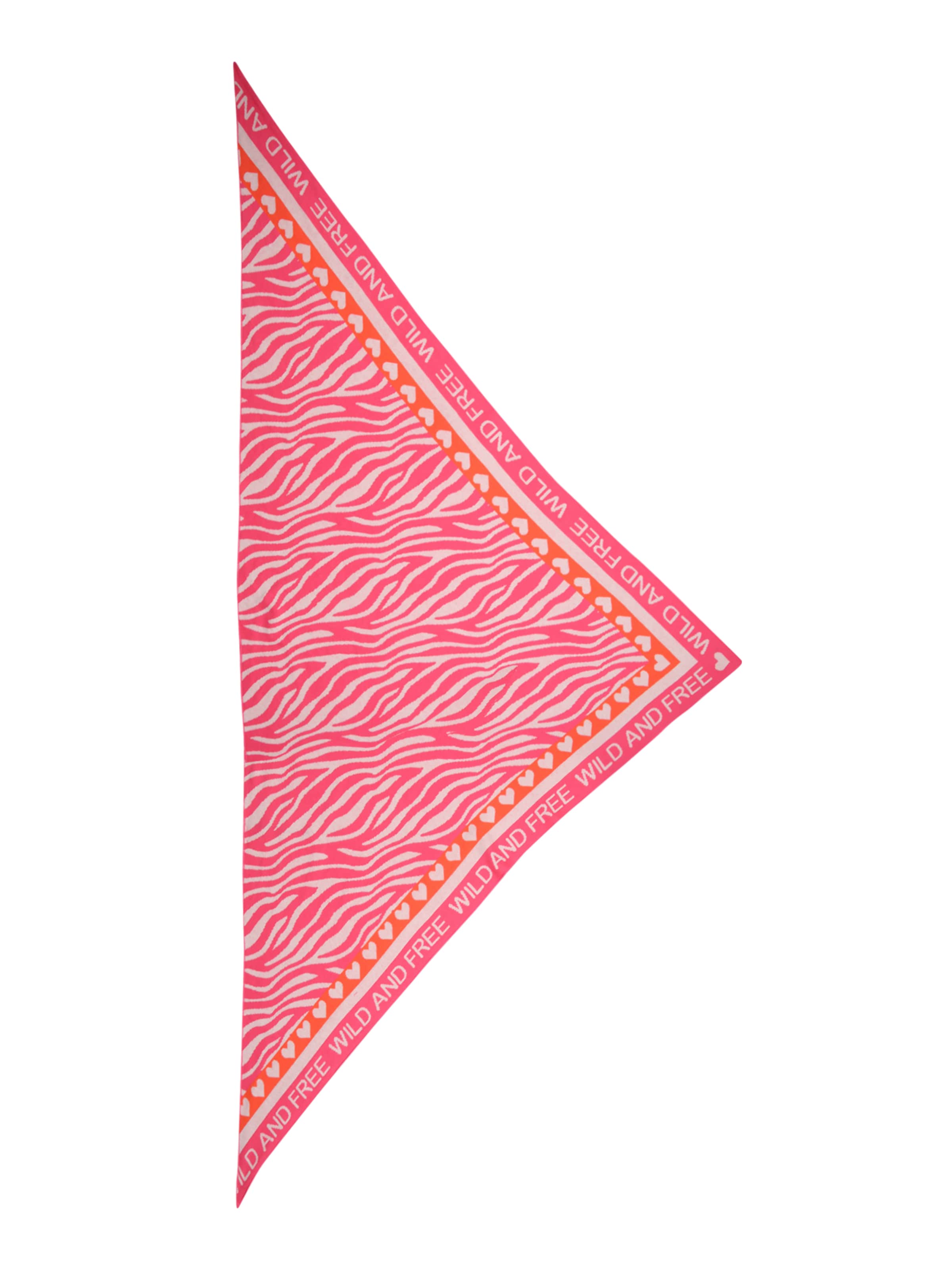 Zwillingsherz Rätik 'Zebra Love', värv roosa