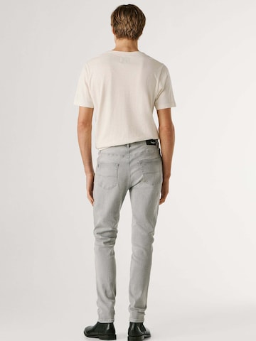 Coupe slim Jean 'FINSBURY' Pepe Jeans en gris