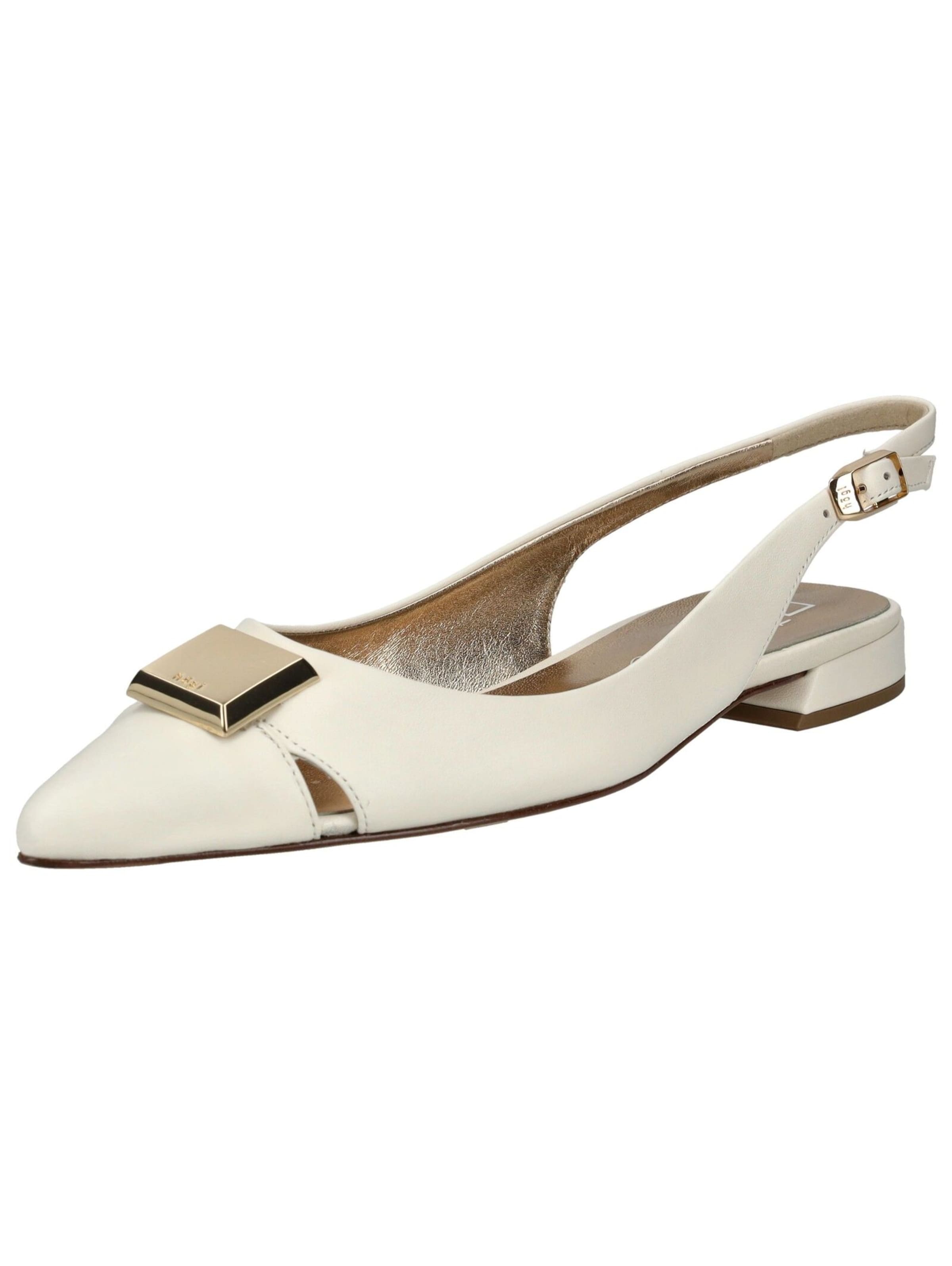 Ballerines à lanières 'Simone' Högl en beige : devant