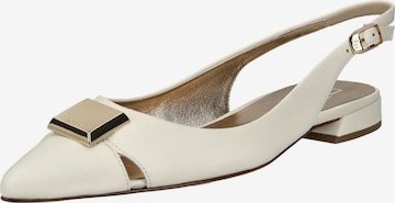Ballerines à lanières 'Simone' Högl en beige : devant