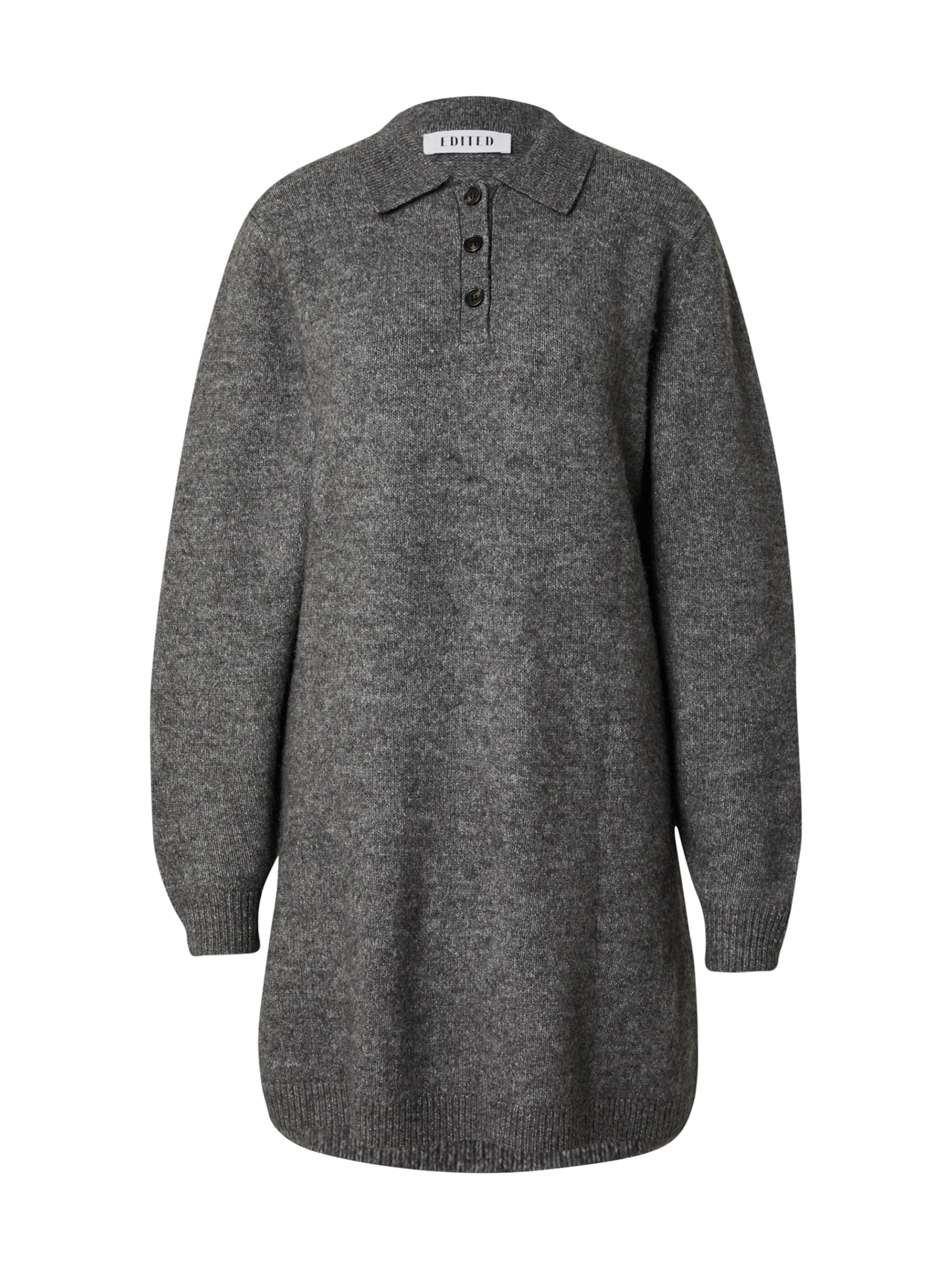 EDITED Klänning 'Jeni' i grå: framsida