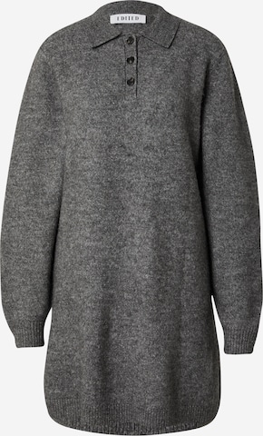 pilka EDITED Suknelė 'Jeni Knit Dress': priekis