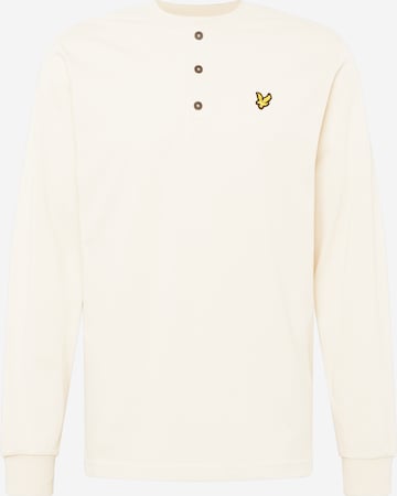 Lyle & Scott Tréning póló - bézs: elől