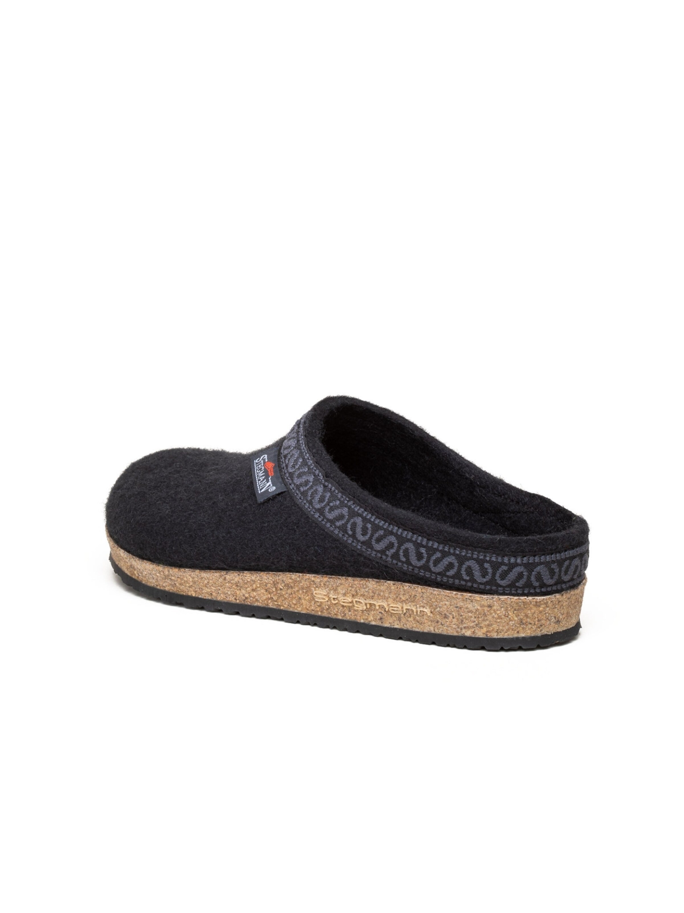 Stegmann Clogs 'Filzclogs Stegmann 108' in Black