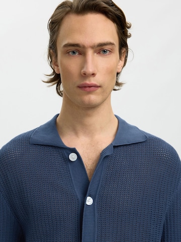 Coupe regular T-Shirt SELECTED en bleu