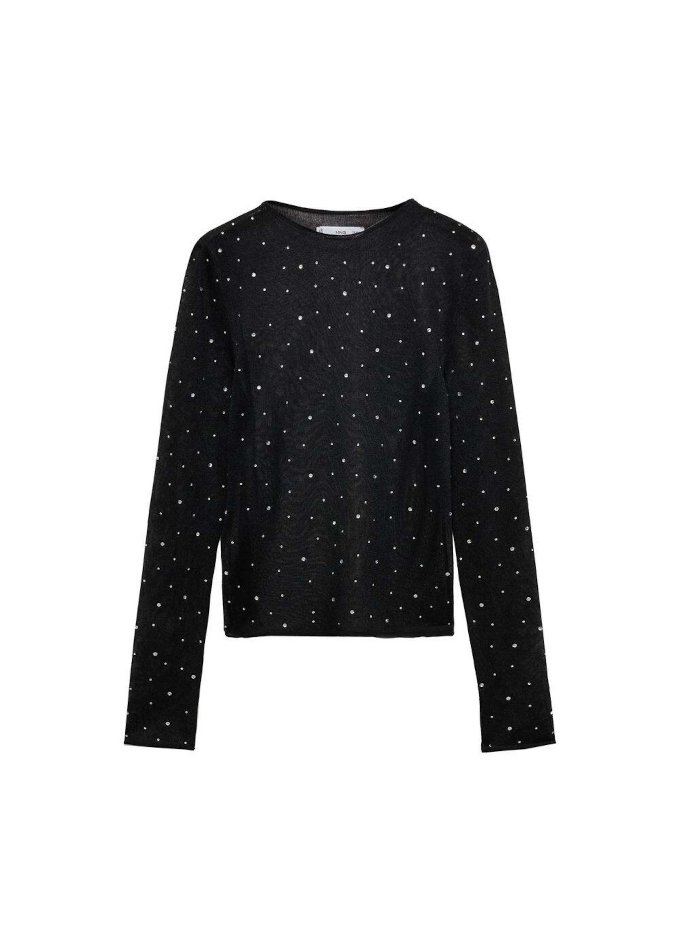 Pull-over 'Simona' MANGO en noir : devant