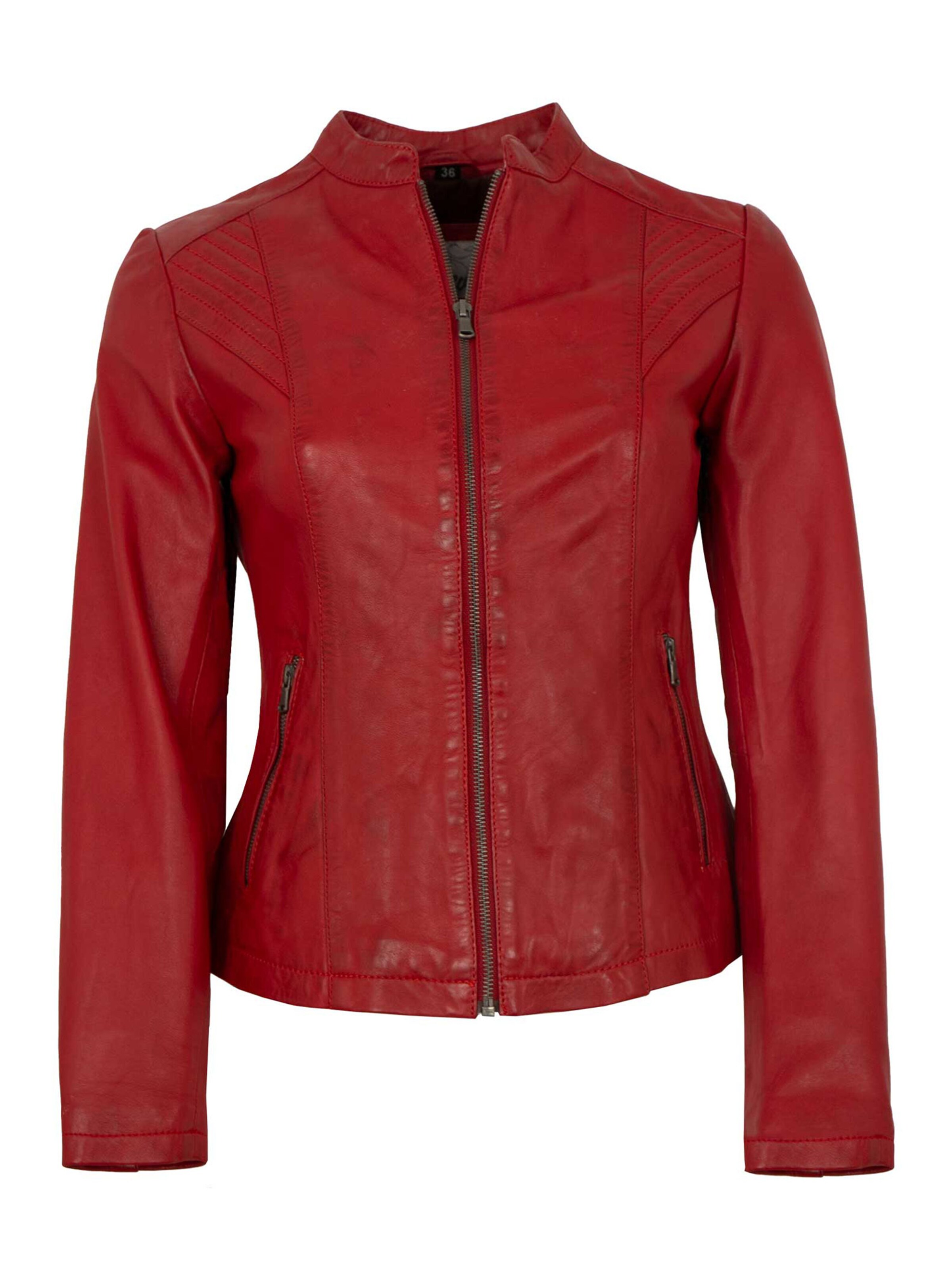 7ELEVEN - Chaqueta de entretiempo 'Mia' en rojo: frente