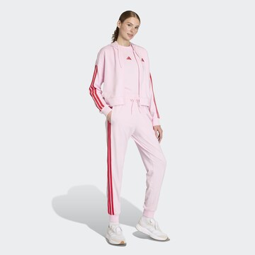 ADIDAS SPORTSWEAR Tapered Workout Pants in Pink