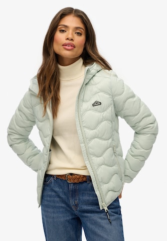 Veste mi-saison 'Fuji' Superdry en gris : devant