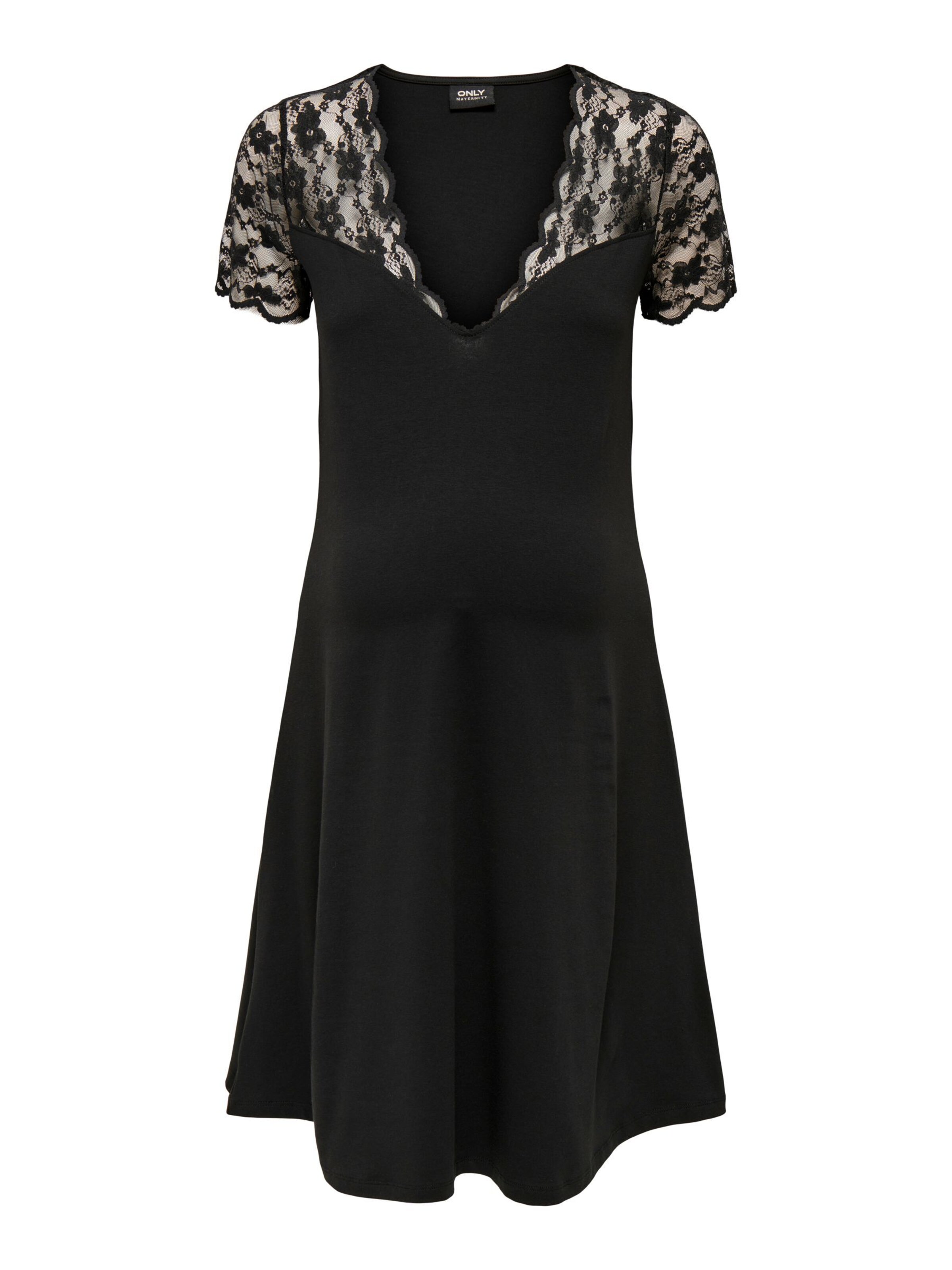 Robe Only Maternity en noir : devant