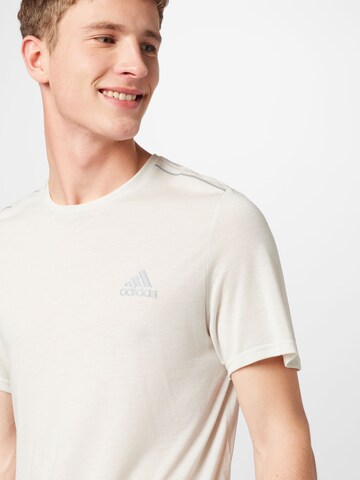 T-shirt fonctionnel 'X-City' ADIDAS SPORTSWEAR en beige