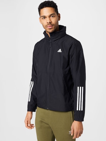 ADIDAS SPORTSWEAR Athletic Jacket in Black: front