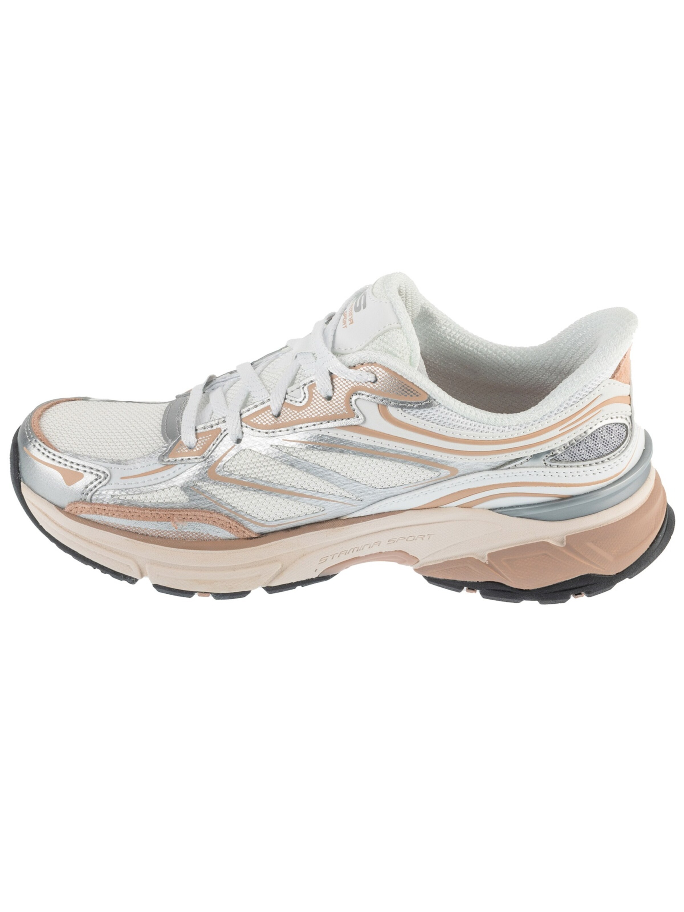 SKECHERS Sneakers laag 'Skechers Slip-Ins: Stamina Sport' in Wit