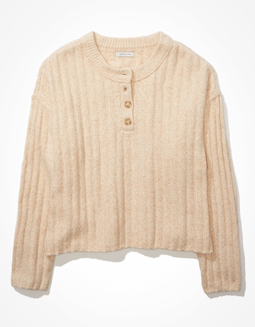 American Eagle Sweater in Beige: front
