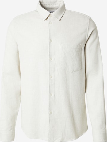 Samsøe Samsøe Regular Fit Paita 'Liam' värissä beige: etupuoli