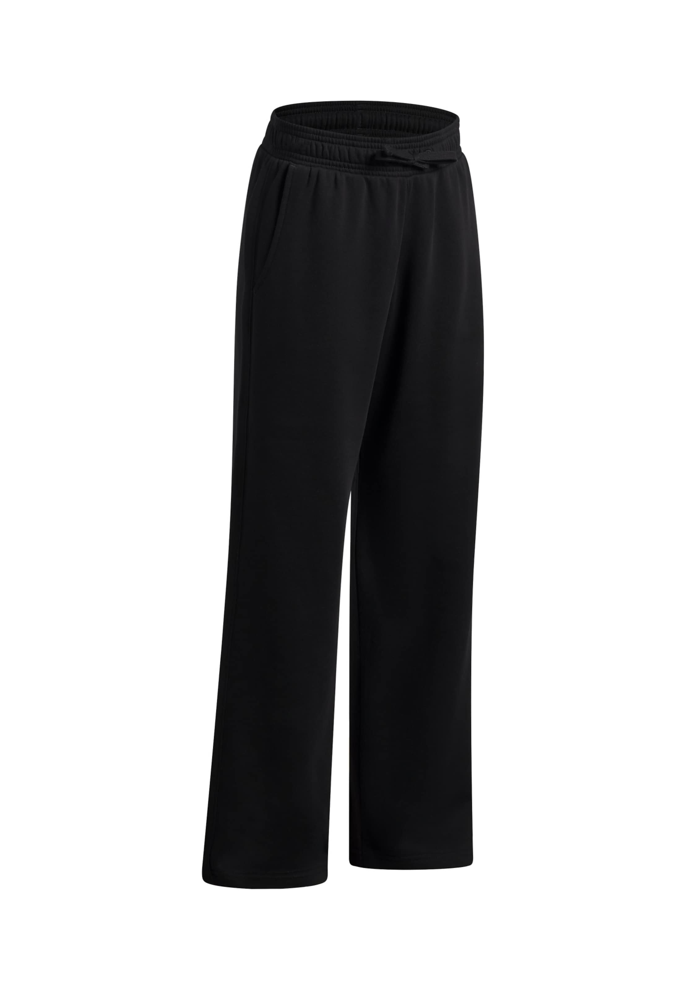 UNDER ARMOUR Loosefit Sportbroek 'Rival' in Zwart