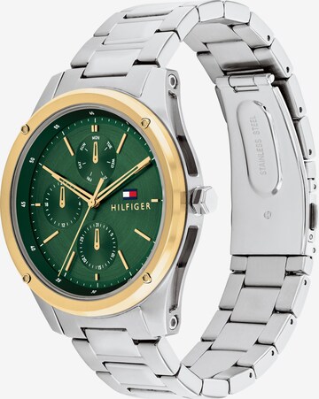 TOMMY HILFIGER Analoog horloge in Groen: voorkant